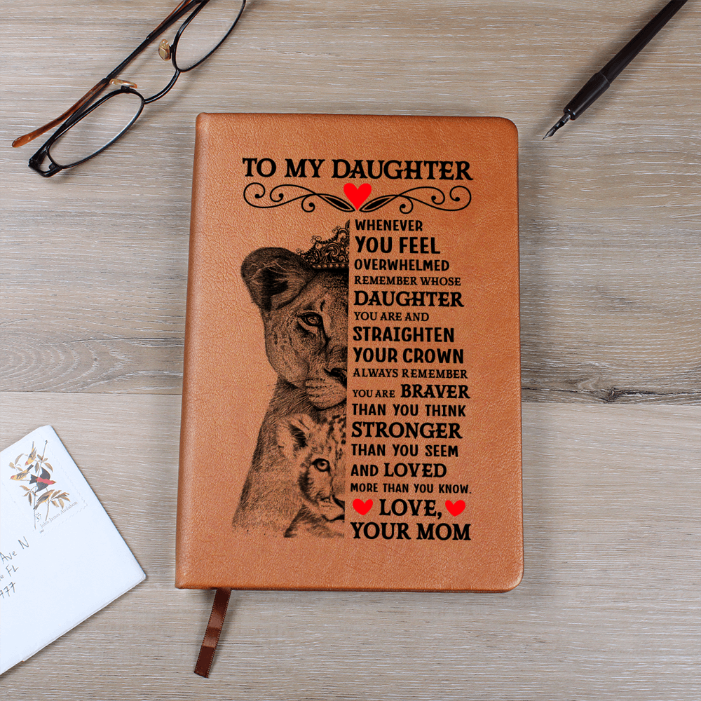 TO MY DAUGHTER LION CROWN JOURNAL