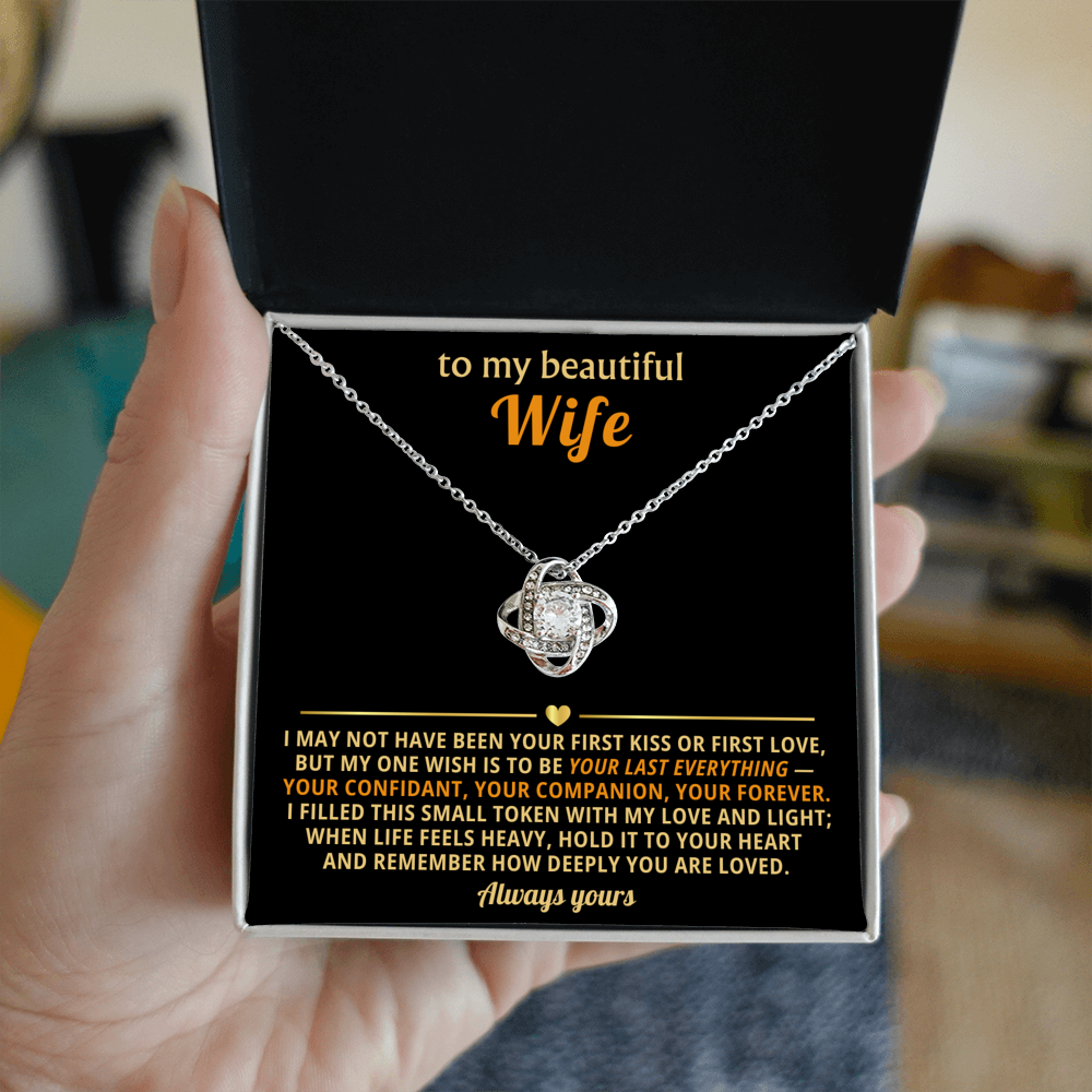 To my beautiful Wife,  I filled this small token with my love and light